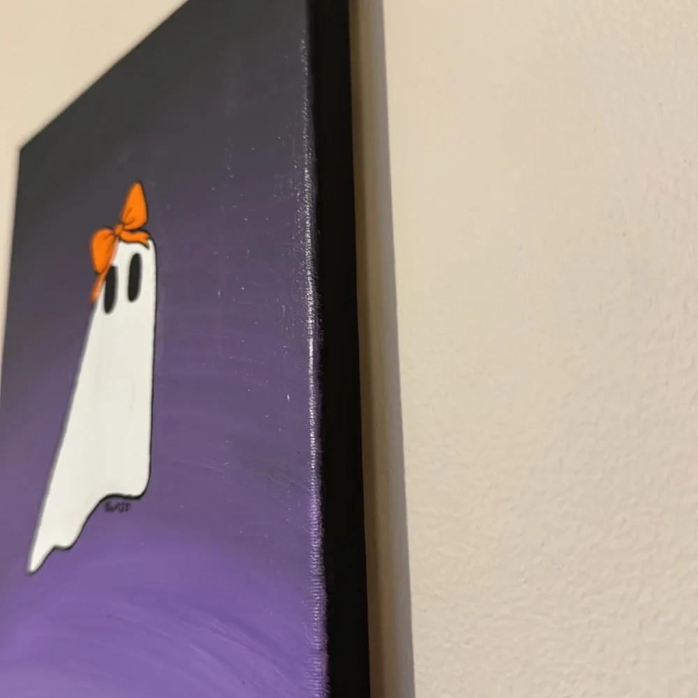 Cute Ghost with a Bow - Picture 2 of 2